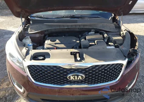 2017 Kia Sorento 2.4L Lx from USA, damaged, VIN 5XYPGDA31HG282956